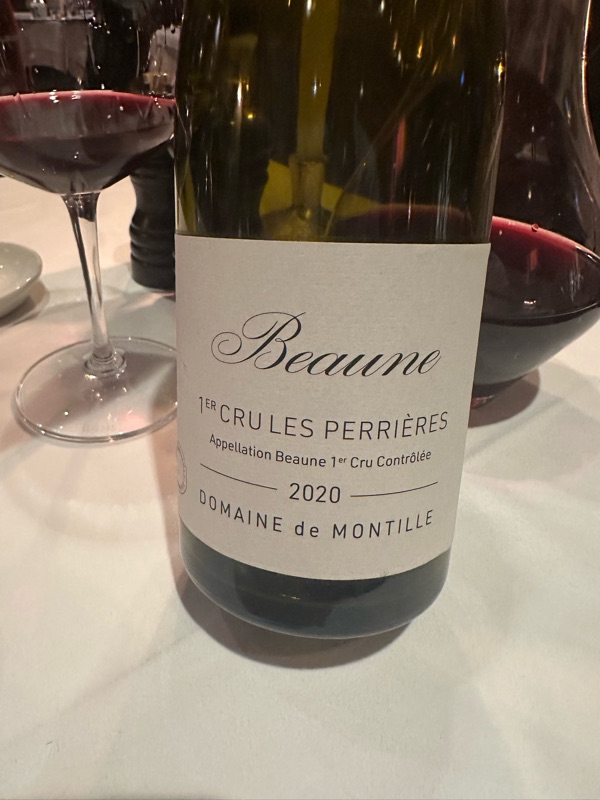 Domaine de Montille Beaune Premier Cru Les Perrieres | Vinify
