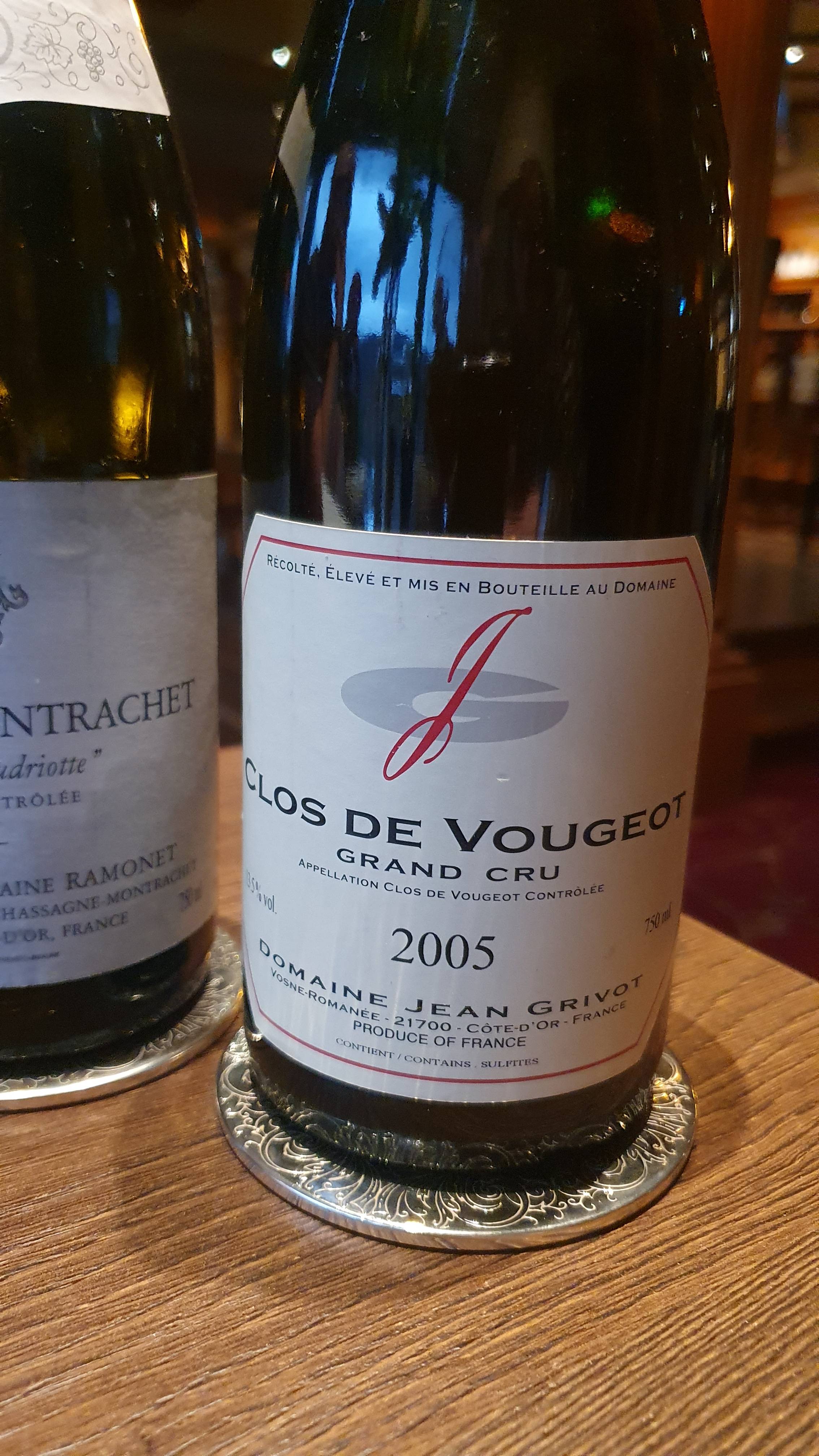 Domaine Jean Grivot Clos de Vougeot Grand Cru | Vinify