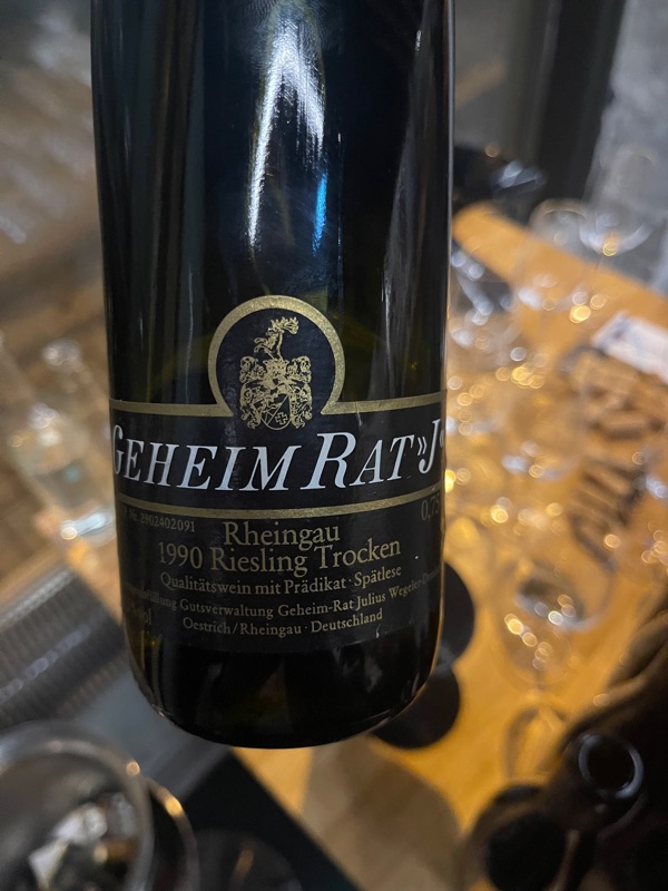 Geheimrat Riesling Spätlese trocken | Vinify