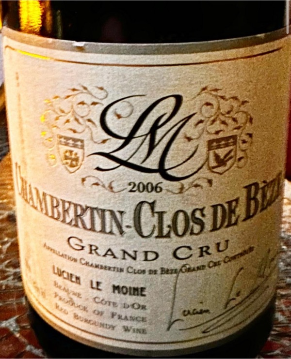 Lucien Le Moine Chambertin-Clos de Beze Grand Cru | Vinify