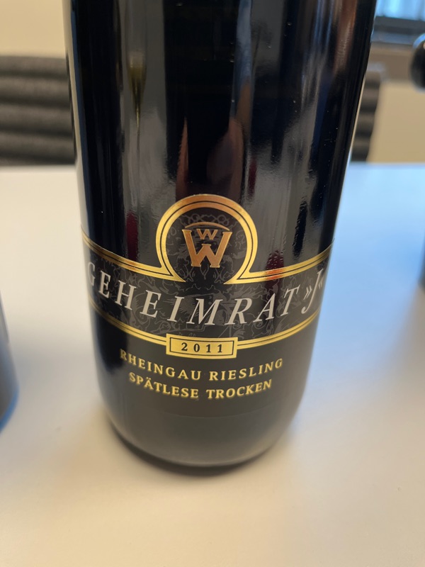 ワイン Geheimrat J1990 RieslingTrocken Rheingau ワイン Geheimrat