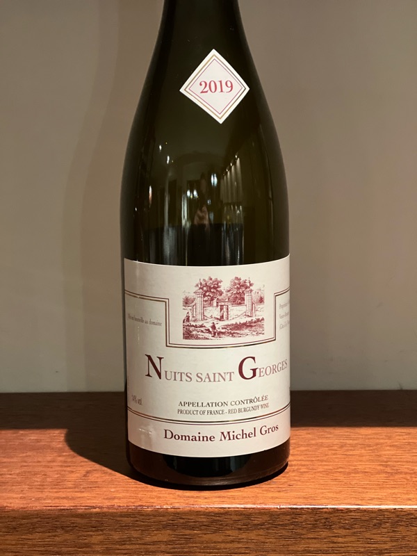 ワイン Domaine Michel Gros Nuits Saint es ワイン Domaine Michel Gros Nuits Saint es Michel Gros Nuits-Saint