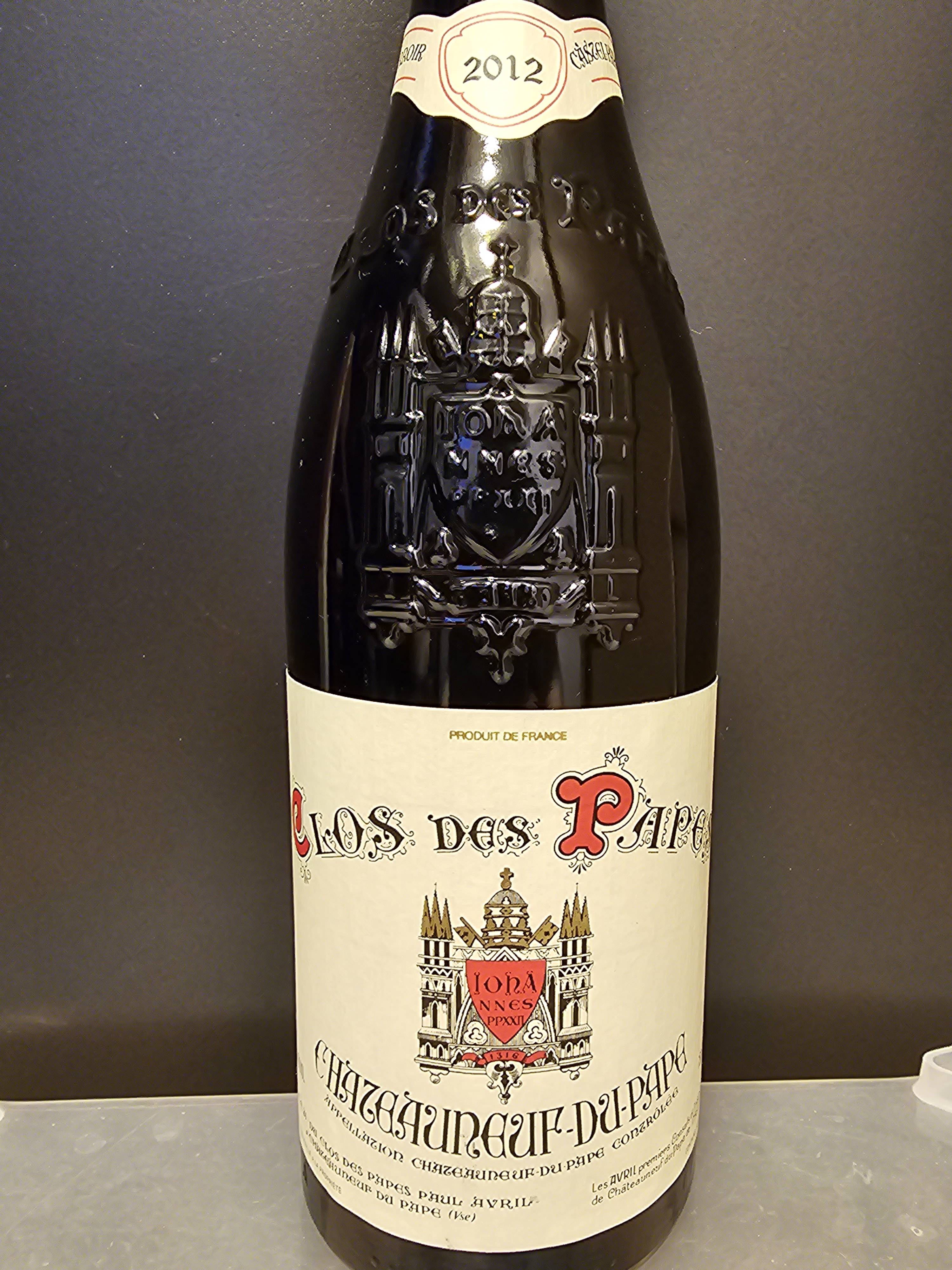 Clos des Papes Chateauneuf-du-Pape Rouge | Vinify