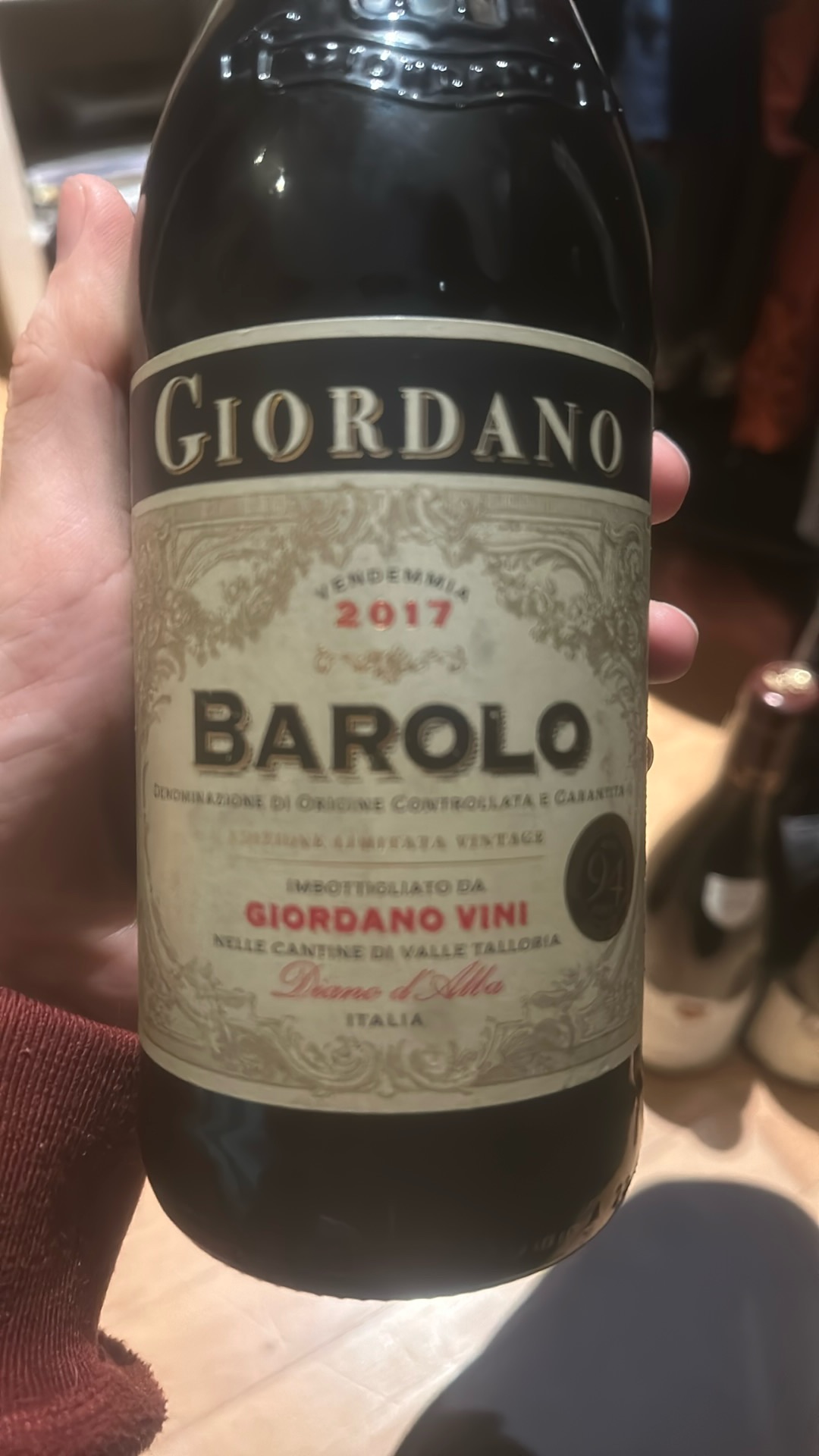 1989年　BAROLO Giordano Giordano Barolo | Vinify